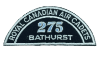 Canadian RCAC Air Cadets 275 Bathurst Shoulder Title Insignia Patch