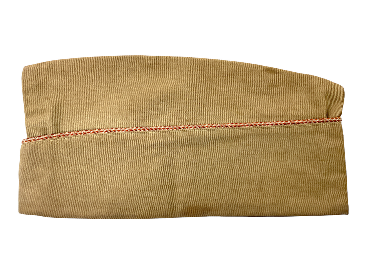 WW2 US Army Wedge Garrison Cap Size 7 With Red & White Piping WW2 US Army Wedge Garrison Cap Size 7 With Red & White Piping