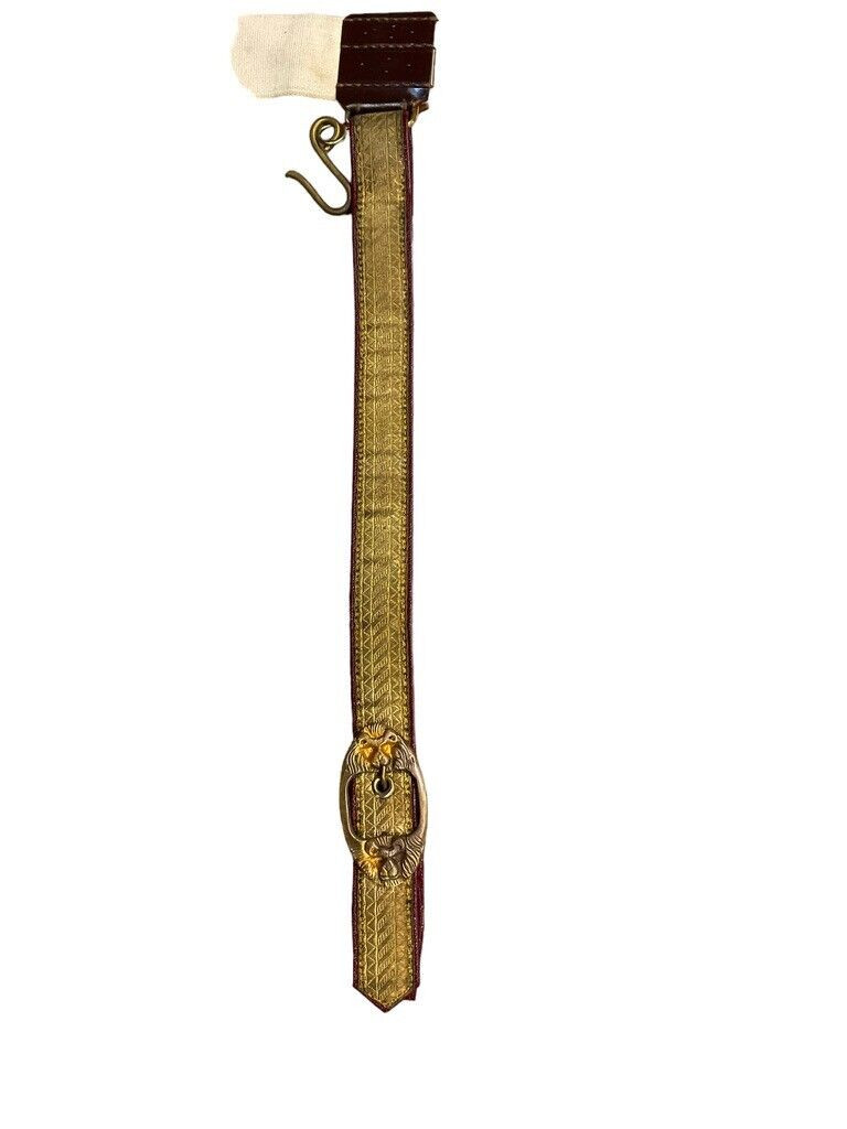 Canadian British Infantry Officers Under the Tunic Sword Belt Waist 34 Canadian British Infantry Officers Under the Tunic Sword Belt Waist 34