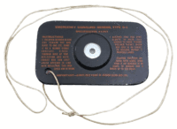 WW2 US Canadian USAAF RCAF Emergency Signalling Mirror Type B-1