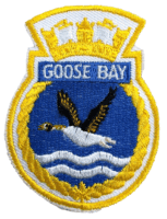 Royal Canadian Navy HMCS Goose Bays Ships Crest Patch Insignia