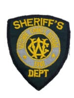 US Washoe County Nevada Sheriff's Department Police Patch US Washoe County Nevada Sheriff's Department Police Patch