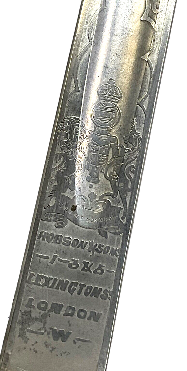 WW1 Canadian Named 62nd St John Fusiliers 1897 Pattern Sword & Scabbard WW1 Canadian Named 62nd St John Fusiliers 1897 Pattern Sword & Scabbard