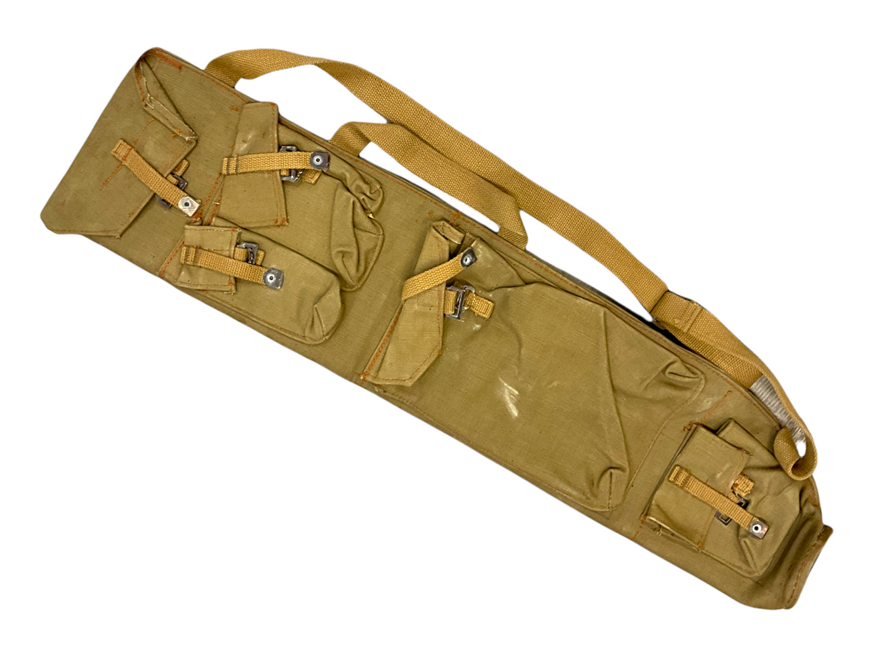 WW2 Canadian Bren Spares Carry Case Hold All Web Straps C Broad Arrow WW2 Canadian Bren Spares Carry Case Hold All Web Straps C Broad Arrow