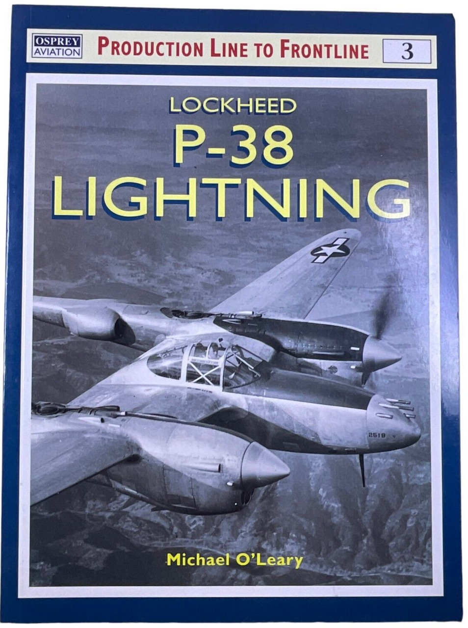 WW2 US USAAF Lockheed P-38 Lightning Osprey Frontline No 3 Reference Book WW2 US USAAF Lockheed P-38 Lightning Osprey Frontline No 3 Reference Book
