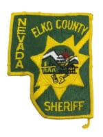 US Elko County Nevada Sheriff Police Patch US Elko County Nevada Sheriff Police Patch