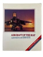 Aircraft of the RAF Pictorial Record 1918-1978 Hard Cover Reference Book