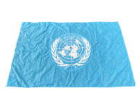 UN United Nations Canadian US Made Flag 7ft x 4ft Nylon UN United Nations Canadian US Made Flag 7ft x 4ft Nylon