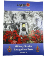 WW2 Canadian Military Service Recognition Book Vol 5 Legion SC Reference Book