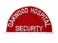 US Oakwood Hospital Security Police Patch