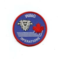 RCAF CAF Canadian 4 Wing Cold Lake Operations Colour Crest Patch