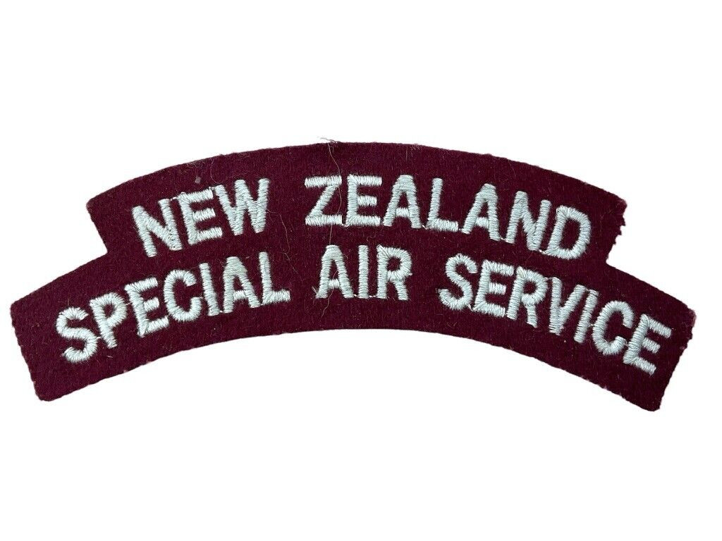 New Zealand SAS Special Air Service Shoulder Title Single New Zealand SAS Special Air Service Shoulder Title Single