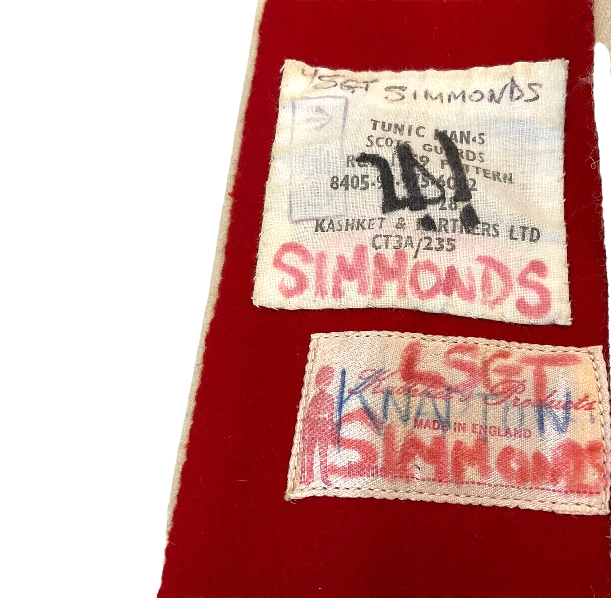 British Scots Guards Scarlet Parade Jacket Tunic Size Small British Scots Guards Scarlet Parade Jacket Tunic Size Small