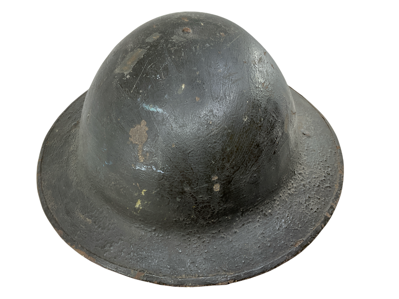 WW1 US AEF 27th Division Patch Painted Brodie Helmet 2 WW1 US AEF 27th Division Patch Painted Brodie Helmet 2