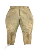 WW1 US Army Tan Cotton Breeches Size 34W x 23L WW1 US Army Tan Cotton Breeches Size 34W x 23L