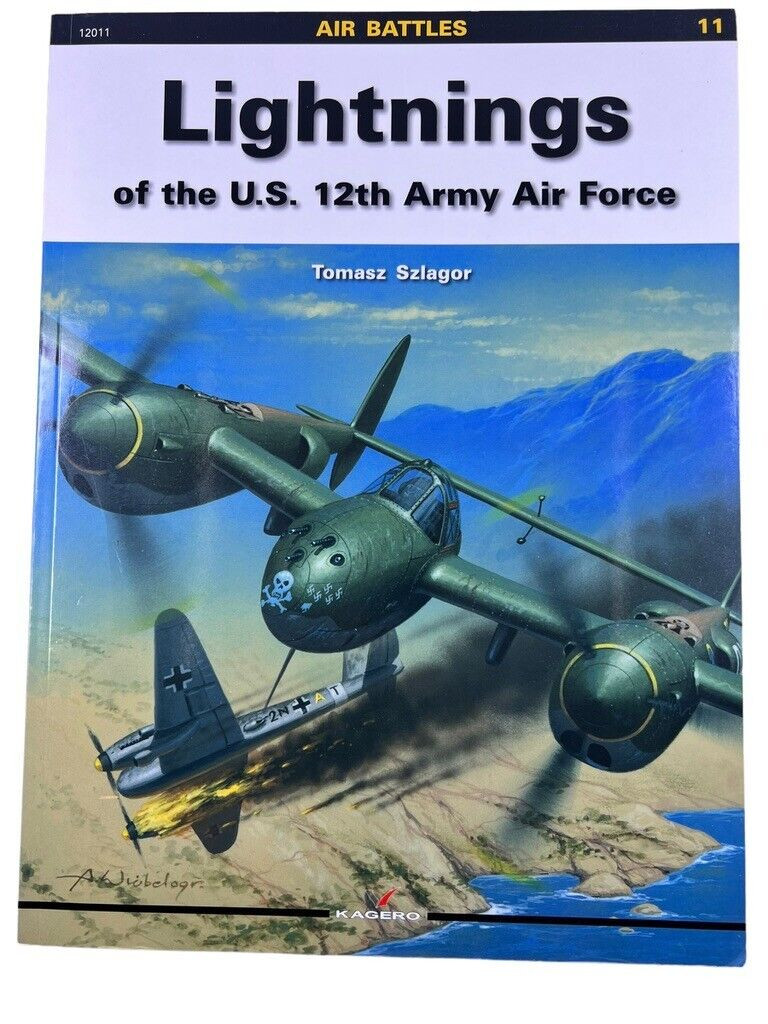 WW2 US USAAF P-38 Lightnings 12th Army Air Force Soft Cover Reference Book WW2 US USAAF P-38 Lightnings 12th Army Air Force Soft Cover Reference Book