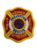 US Kenner Louisiana Fire Department Patch US Kenner Louisiana Fire Department Patch