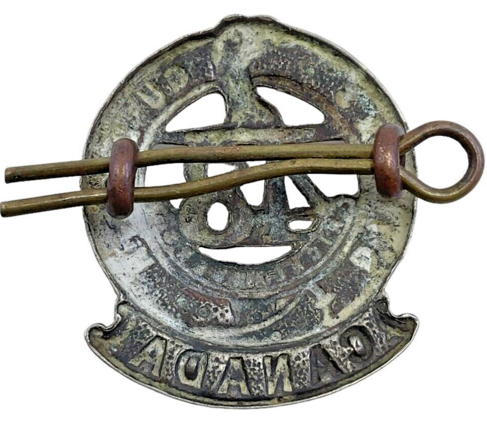 WW1 Canadian CEF 48th Highlanders Officers Collar Insignia Single WW1 Canadian CEF 48th Highlanders Officers Collar Insignia Single