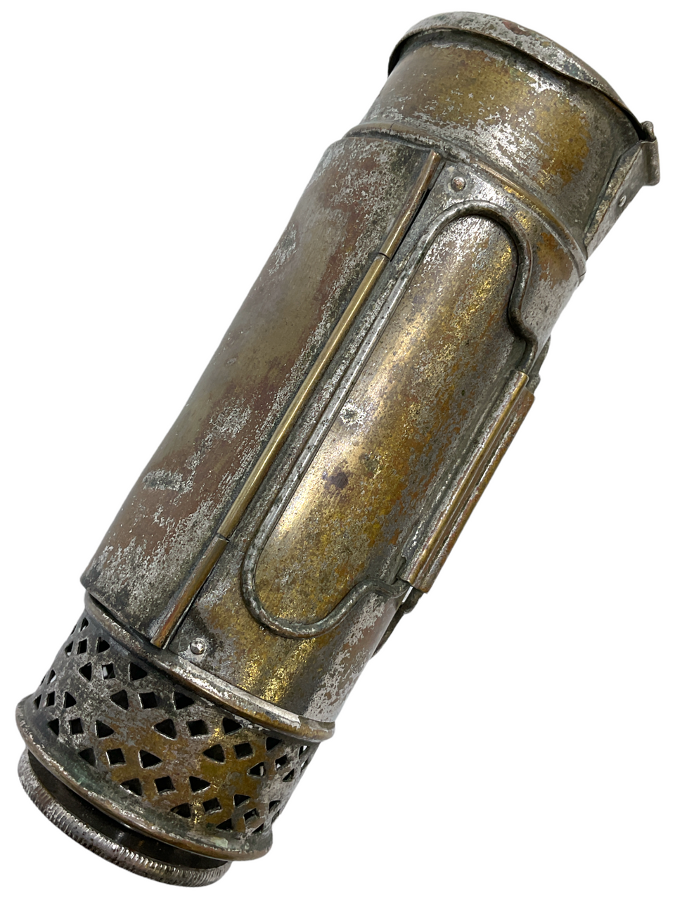 WW1 British Canadian BEF CEF Medical Officer Hand Lamp Broad Arrow Marked London WW1 British Canadian BEF CEF Medical Officer Hand Lamp Broad Arrow Marked London