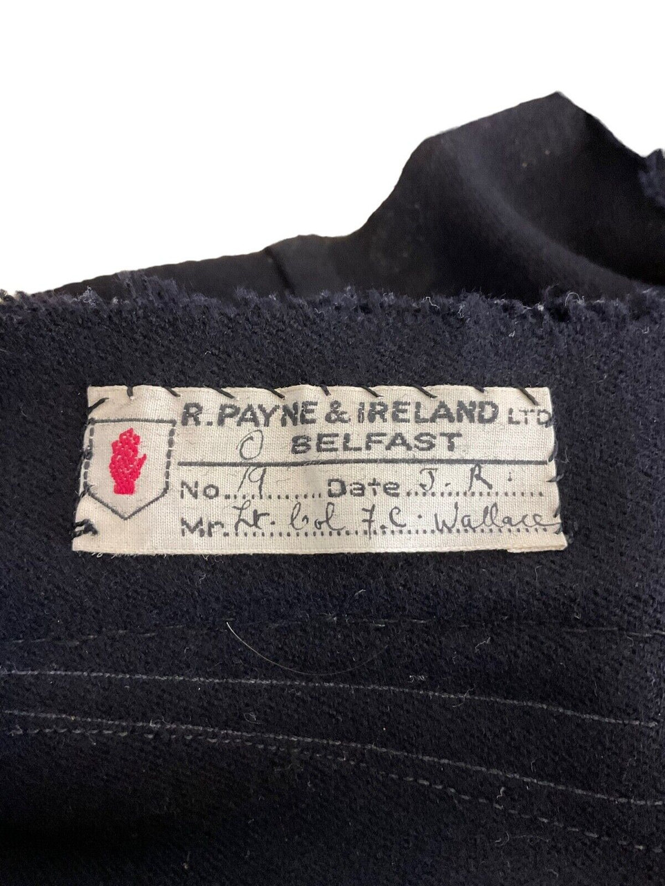 Pre WW2 British RA Artillery Lt Colonel Blue Dress Tunic & Trousers With Stripe Pre WW2 British RA Artillery Lt Colonel Blue Dress Tunic & Trousers With Stripe