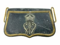 Imperial German Prussian Officers Cartouche Box & Metal Cypher Imperial German Prussian Officers Cartouche Box & Metal Cypher
