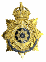 British Officers East Yorkshire Regiment Helmet Plate