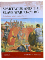 Spartacus and the Slave War 73-71 BC Osprey Soft Cover Reference Book