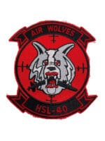US Navy USN HSL-40 Air Wolves Helicopter Squadron Patch Crest