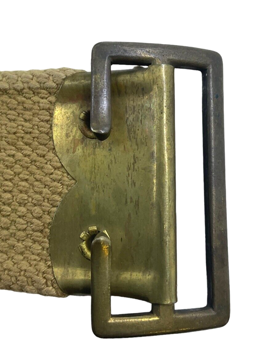 WW1 British 1903 Pattern Web Waist Belt With Broad Arrow WW1 British 1903 Pattern Web Waist Belt With Broad Arrow