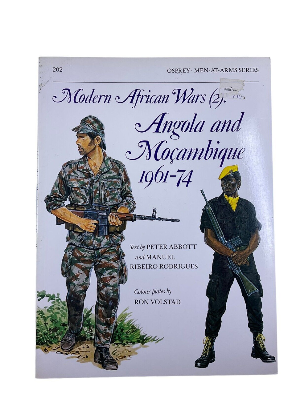 Modern African Wars 2 Angola and Mocambique Osprey No 202 SC Reference Book Modern African Wars 2 Angola and Mocambique Osprey No 202 SC Reference Book
