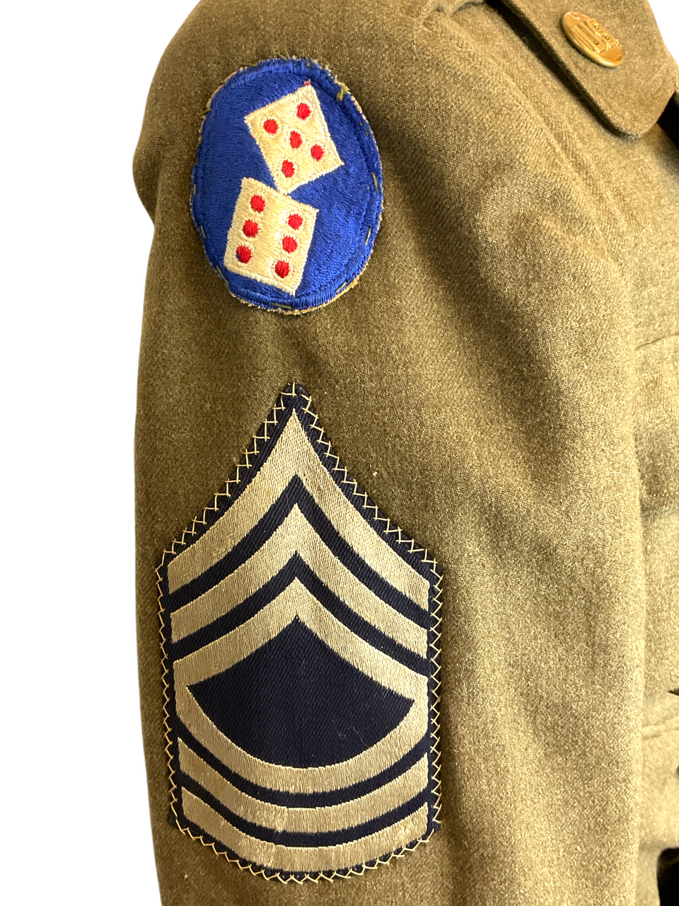 WW2 US 8th Army 11th Corps Ike Jacket 36S 1945 Dated WW2 US 8th Army 11th Corps Ike Jacket 36S 1945 Dated