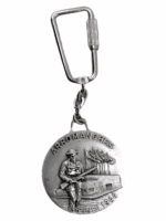 French Canadian D-Day 40th Anniversary 1984 Key Fob Souvenir