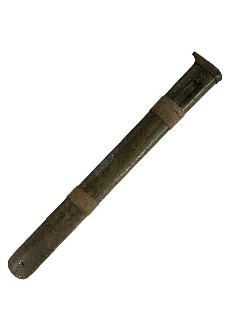 South East Asian Knife with Horn Handle and Scabbard Vintage South East Asian Knife with Horn Handle and Scabbard Vintage