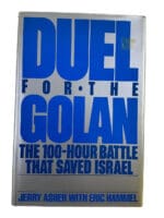 Israel Duel For The Golan Hard Cover Reference Book