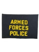 US Armed Forces Police MP Brassard Armband US Armed Forces Police MP Brassard Armband