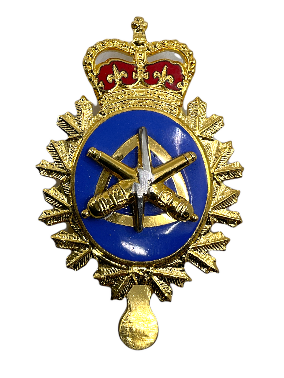 Canadian Forces Land Ordnance Engineering Branch Cap Badge Canadian Forces Land Ordnance Engineering Branch Cap Badge