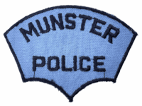 US Munster Indiana Police Patch