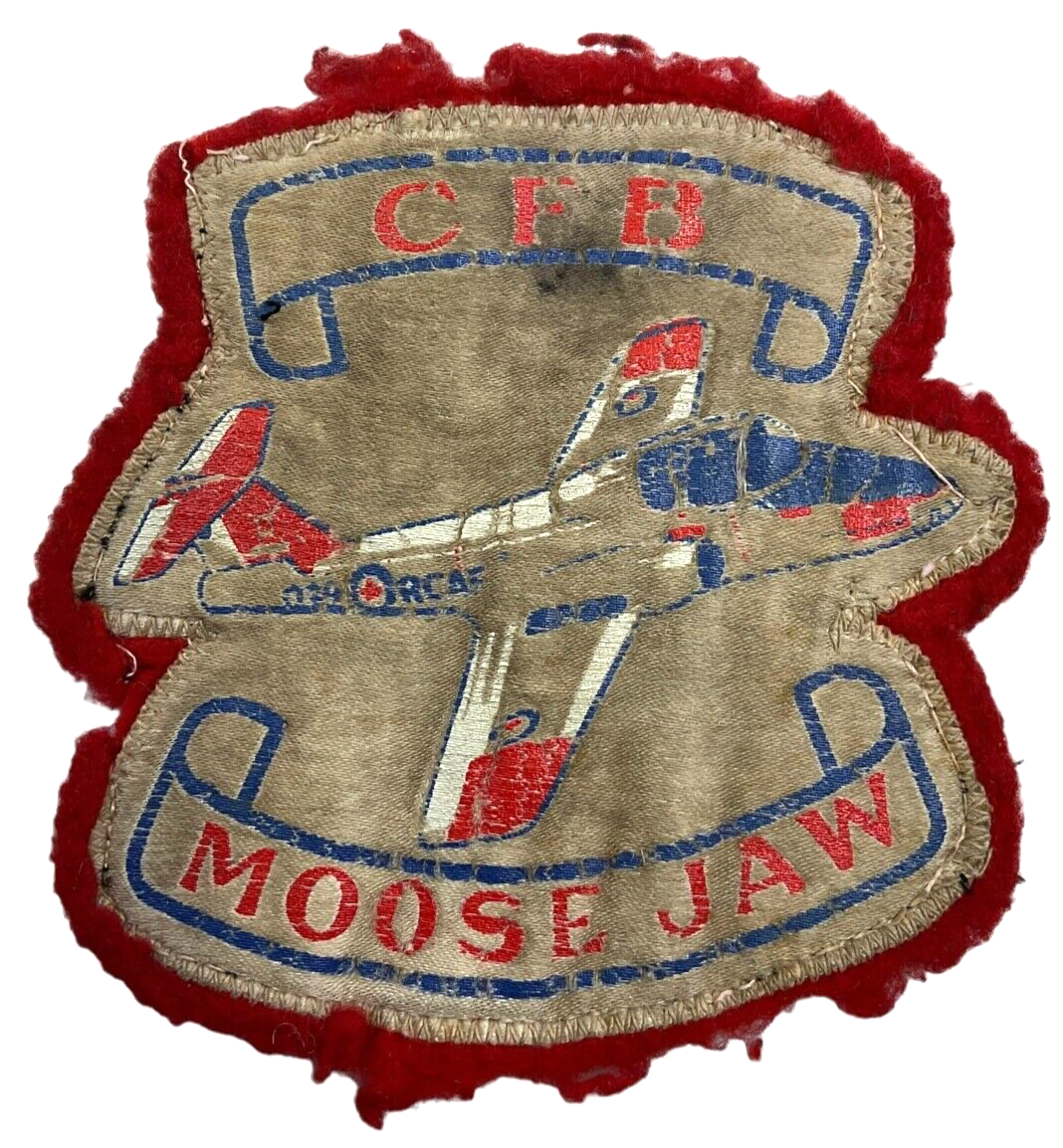 Royal Canadian Air Force CFB Moose Jaw Flight Patch Vintage Royal Canadian Air Force CFB Moose Jaw Flight Patch Vintage
