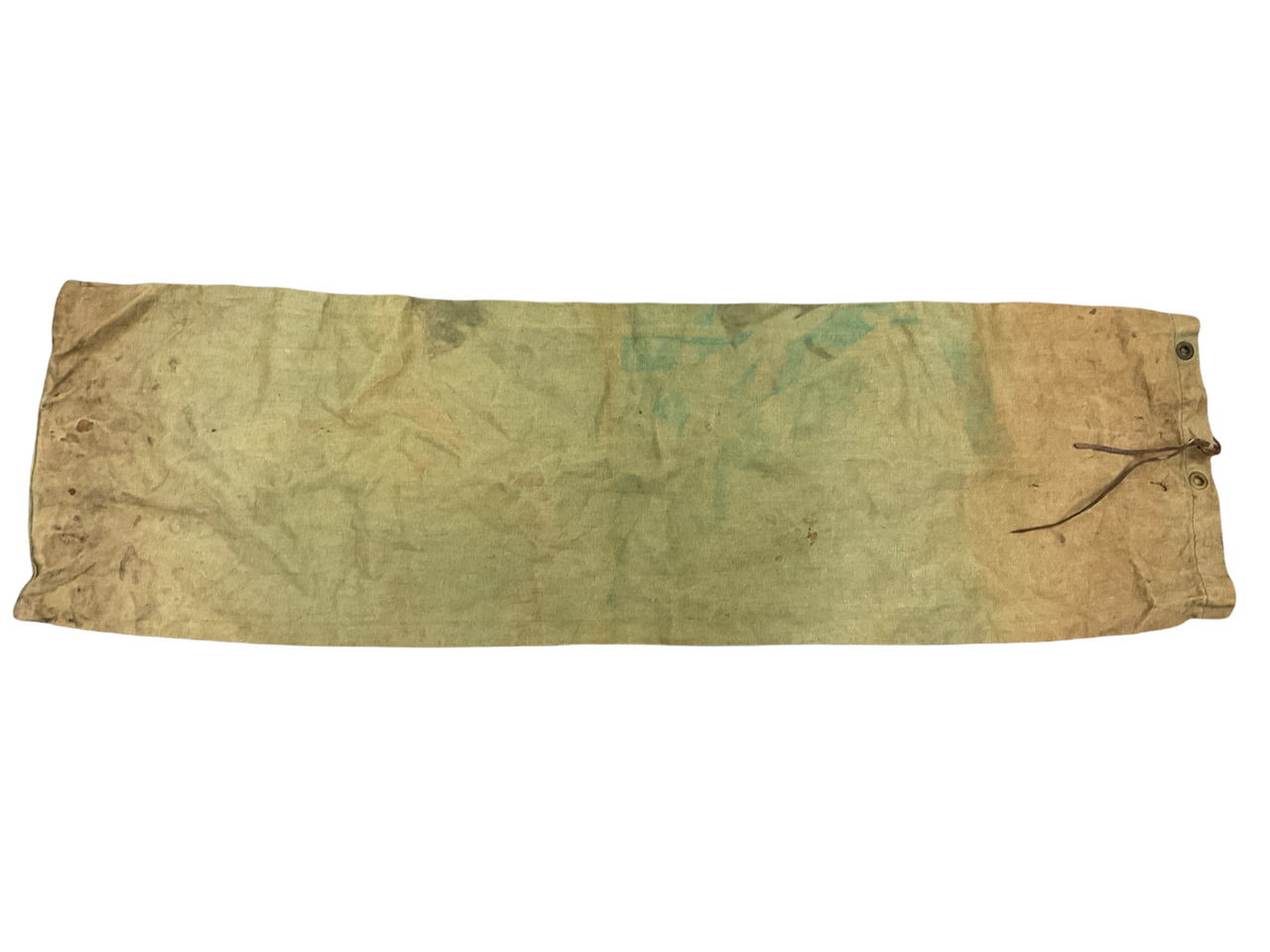 WW1 Canadian British CEF BEF Cotton Equipment Sack Bag 41 x 11 Inches Appx WW1 Canadian British CEF BEF Cotton Equipment Sack Bag 41 x 11 Inches Appx