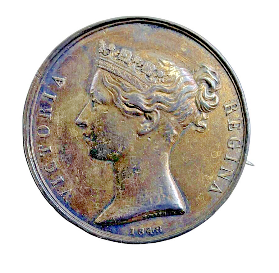 British Napoleonic Military General Service Medal A Curran 52nd Foot Full Size British Napoleonic Military General Service Medal A Curran 52nd Foot Full Size