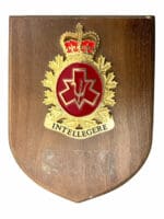 Canadian Forces Personnel Selection Branch Metal & Wood Plaque 8 Inch