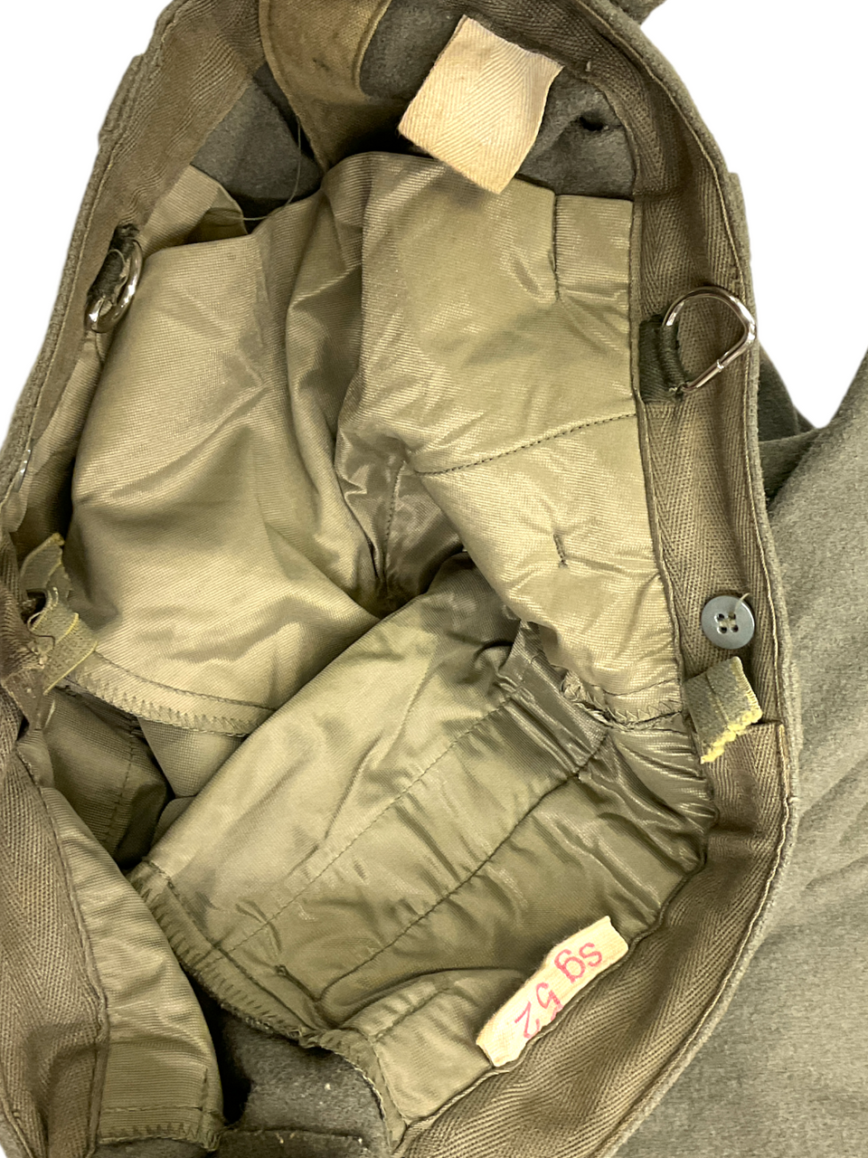 East German Grey Wool Straight Leg Trousers Pants SG52 32W x 32L East German Grey Wool Straight Leg Trousers Pants SG52 32W x 32L