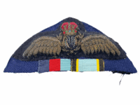 Australian RAAF Air Force Tunic Cut Off Padded Pilot Wings & Medal Ribbon Bar Australian RAAF Air Force Tunic Cut Off Padded Pilot Wings & Medal Ribbon Bar
