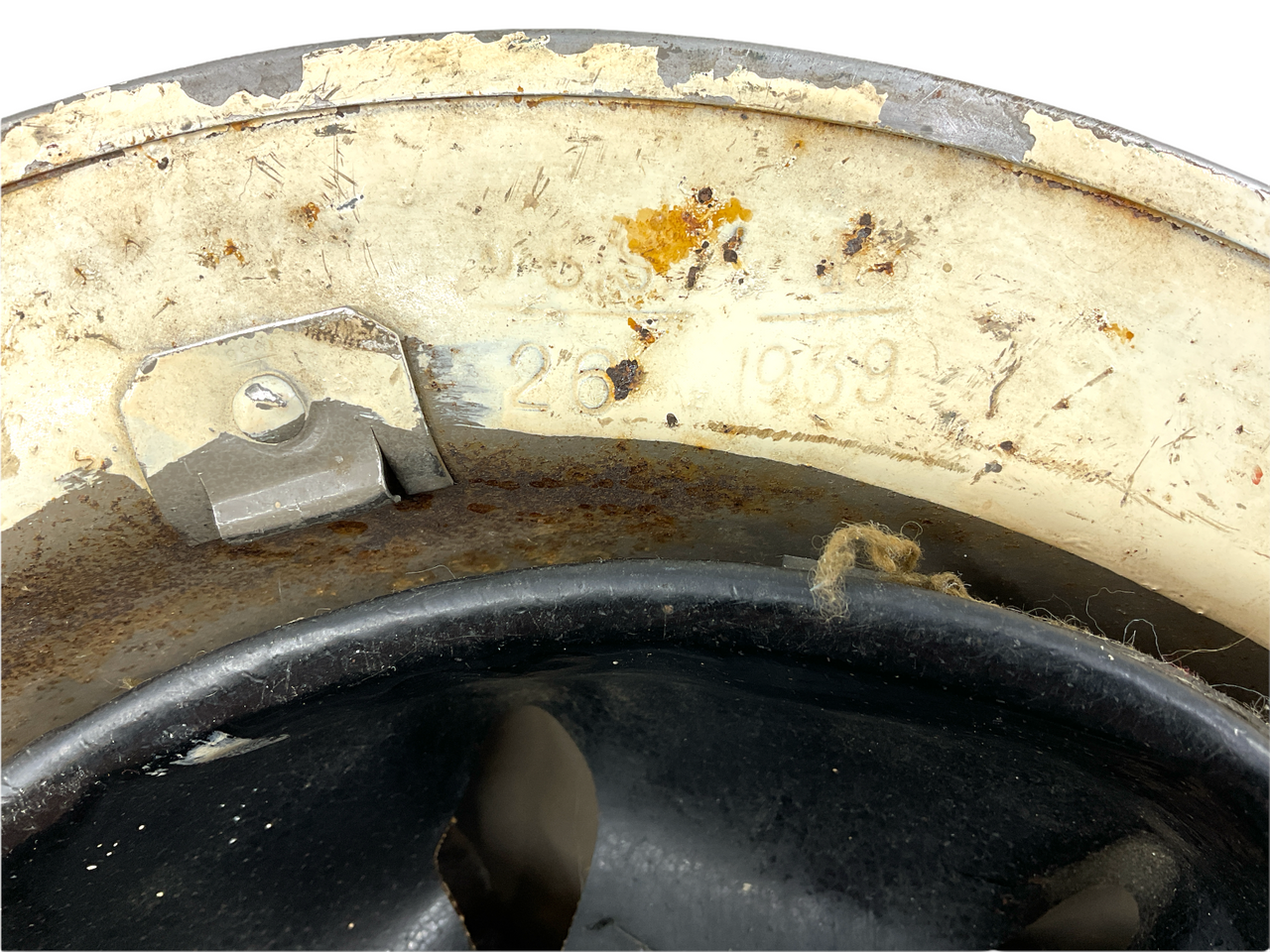 WW2 British Mk2 Helmet w/ Home Front Finish 1939 Dated JSS Maker WW2 British Mk2 Helmet w/ Home Front Finish 1939 Dated JSS Maker