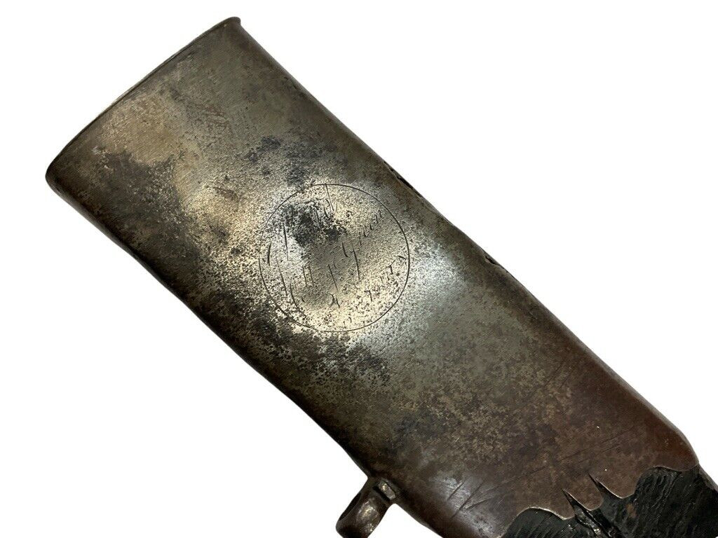 British 1796 Pattern Light Cavalry Kings 8th Irish Sword with Scabbard J Real British 1796 Pattern Light Cavalry Kings 8th Irish Sword with Scabbard J Real