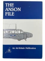 WW2 British RAF Anson File Aircraft Hard Cover Reference Book