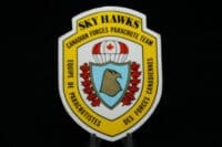 Canadian Forces Sky Hawks Parachute Team Decal Sticker Vintage 2