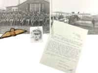 WW1 Canadian RFC Pilots Wings Australian Made Attributed with Research