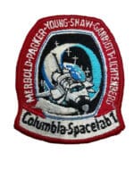 US NASA Space Shuttle Merbold Parker Young Shaw Columbia Spacelab 1 Patch