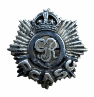 WW2 Canadian RCASC Service Corps Silver Sweetheart Badge